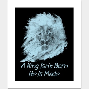 Ghoulish Lion the ghost of a lion Posters and Art